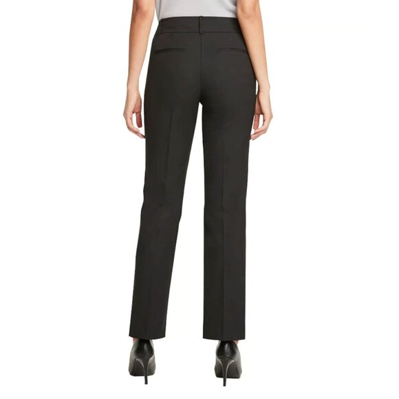 New w Tags, Ann Taylor Signature Black Straight Pants SZ 6, Inseam 32" - Picture 9 of 9